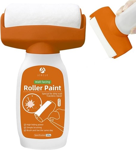 Wall repair rolling brush - rolling,