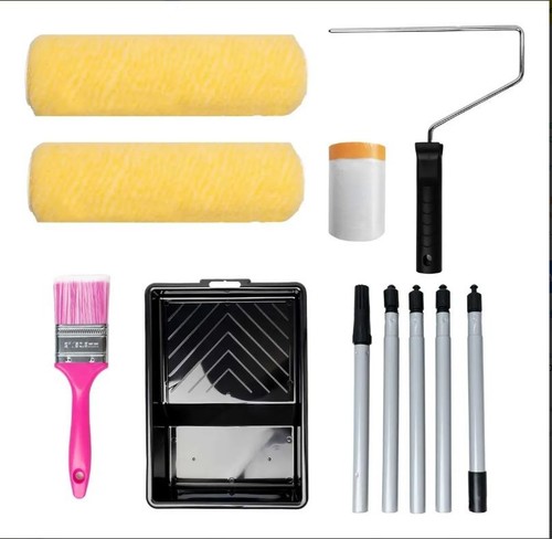 Paint roller set extension - roller,