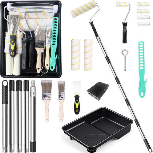 Paint roller set 20pcs - set, with