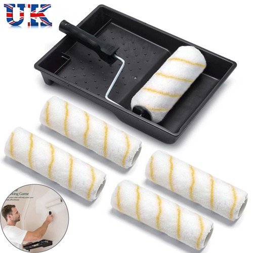 7pcs paint roller - 7pcs, tray