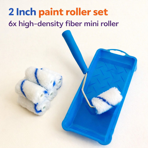 8pcs inch paint - 8pcs, roller