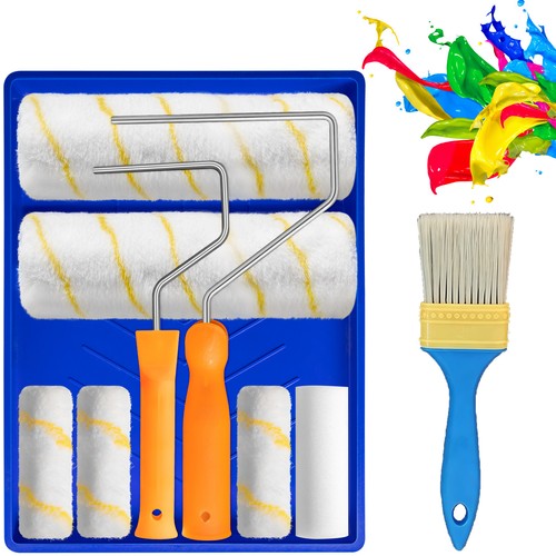 Paint roller set with tray - set,