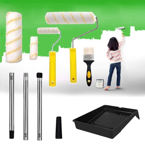 12pcs paint roller kit home - 12pcs,
